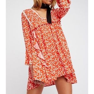Free People Like You Best Mini Dress S NWT Paprik